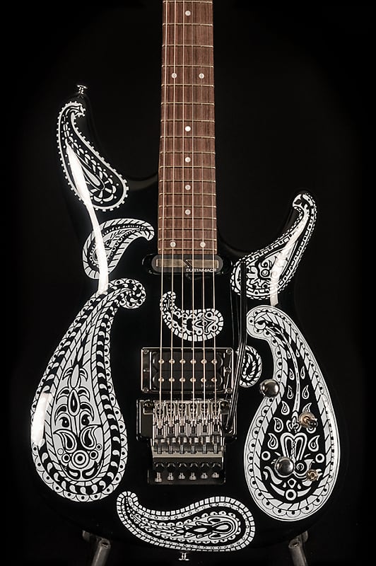 アート・デザイン・音楽 Black Male Ibanez JS1BKP Black Paisley Joe Satriani Signature 2024 | Reverb