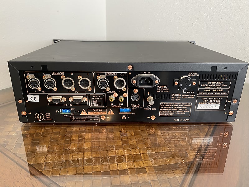 【希少☆元箱付】PIONEER 業務用 DATデッキ D-9601 パイオニア パイオニア Pioneer D-9601 プロ用DATデッキ
