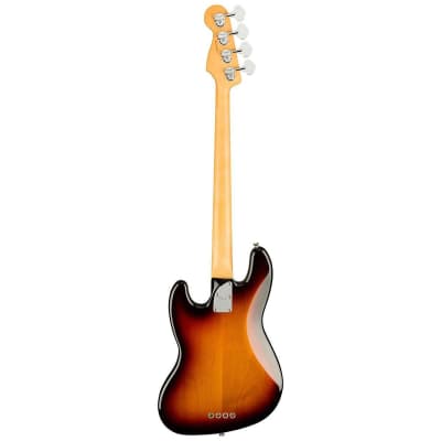 Fender American Professional II Jazz Bass Fretless Bass Guitar (3-Color Sunburst, Rosewood Fretboard(New) image 3