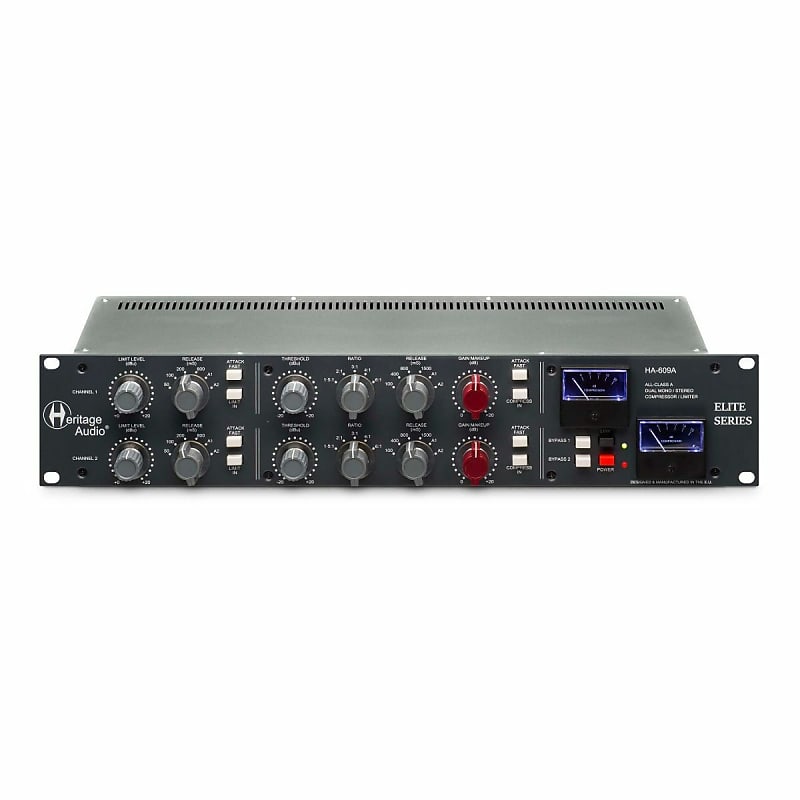 Heritage Audio HA-609A Elite Series Dual-Mono / Stereo Compressor / Limiter image 1