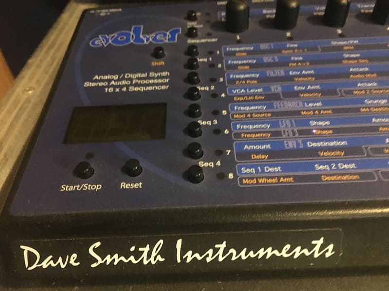 Dave Smith Instruments Evolver Desktop Monophonic Synthesizer 2002 - 2016 -  Blue