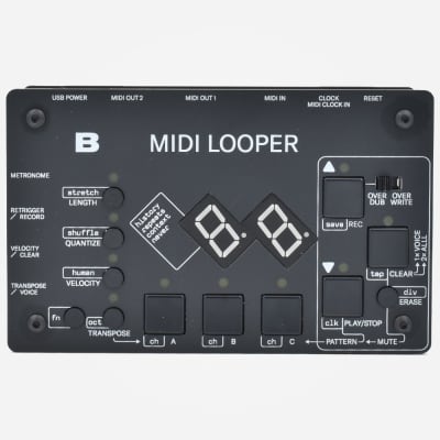Bastl Instruments MIDI LOOPER Midi Sequencer and Loop Station image 2