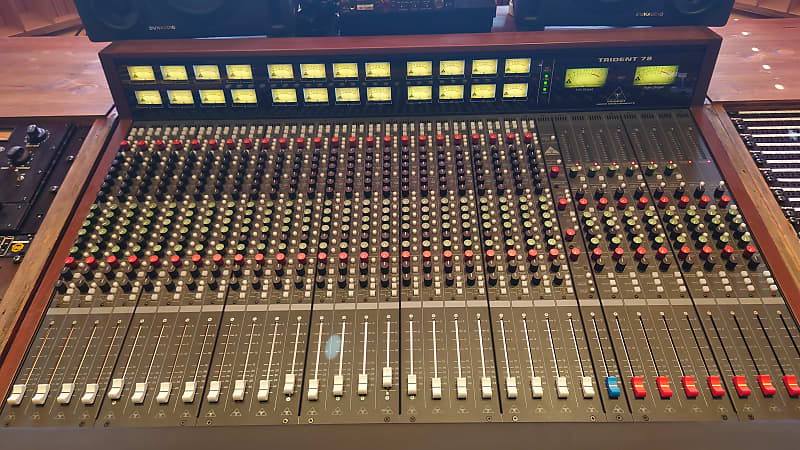 Trident 78 split inline console 2018 | Reverb