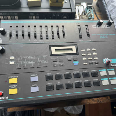 Circuit Bent Casio RZ-1 Digital Sampling Rhythm Composer Drum Machine
