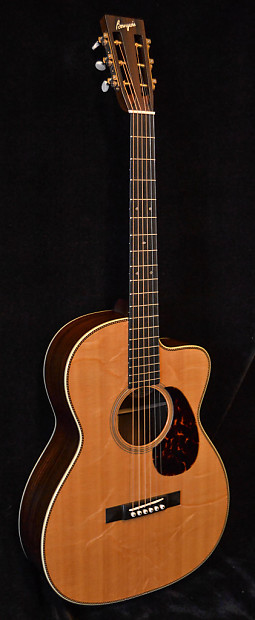 Bourgeois OMS/C 2010 Bear Claw Sitka & East Indian Rosewood image 1