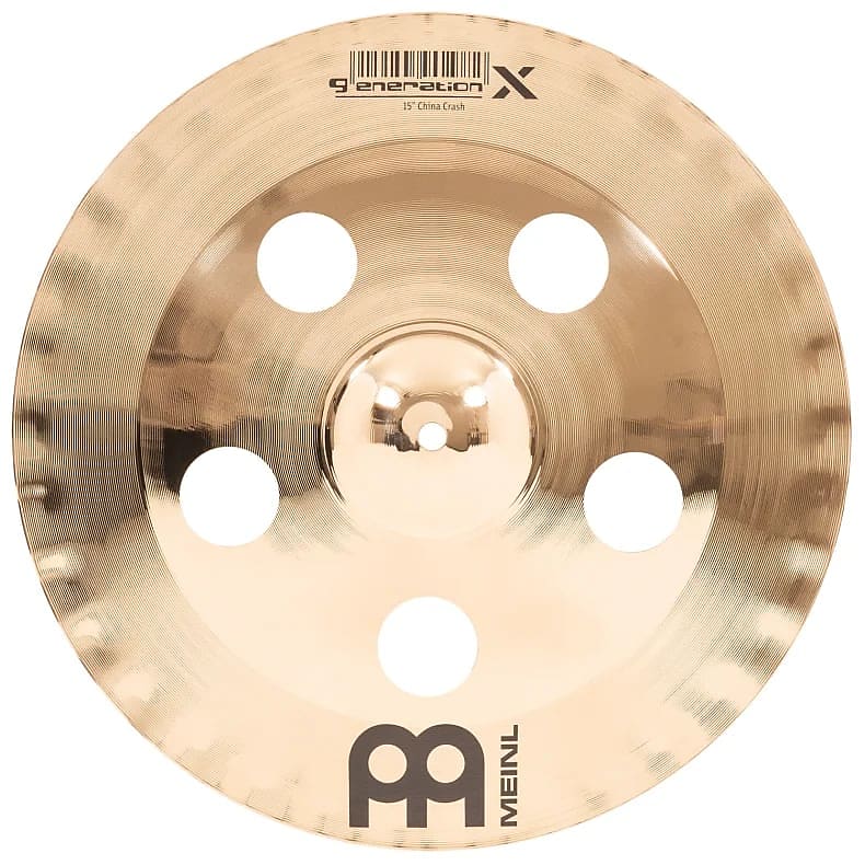 Meinl 15" Generation X China Crash Cymbal 2001 Present Reverb