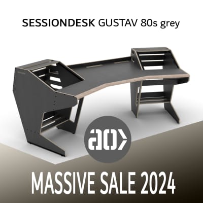 Sessiondesk GUSTAV 80s grey (Studiotisch) Neu, OV, (UVP: 1699€) image 1