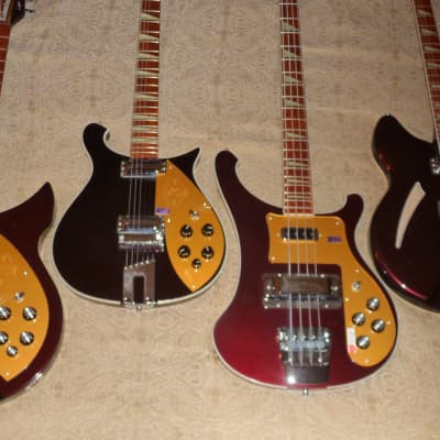 *Collector Alert*  2007 Rickenbacker Limited Edition 75th Anniversary  4003, 660, 360, and 330 image 6
