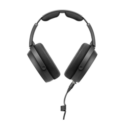 Sennheiser HD 490 PRO Professional Open-Back Reference Studio Headphones with Two Unique Ear Pads Set and Open-Mesh Metal Earpiece Covers (Black) image 2