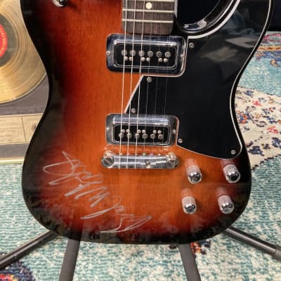 Fender Brad Whitford’s Aerosmith, Telesonic, Autographed! Authenticated! (BW2 #30) 1990s - Tobacco image 10