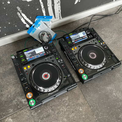 Serviced 2x Pioneer CDJ 2000 NXS Nexus USB CD Decks, Cinch | Reverb