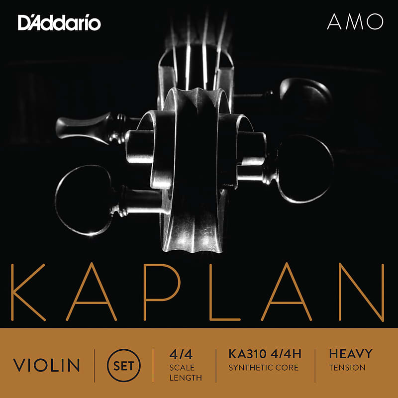 D'Addario KA310 4/4H Kaplan Amo 4/4 Violin Strings - Heavy image 1