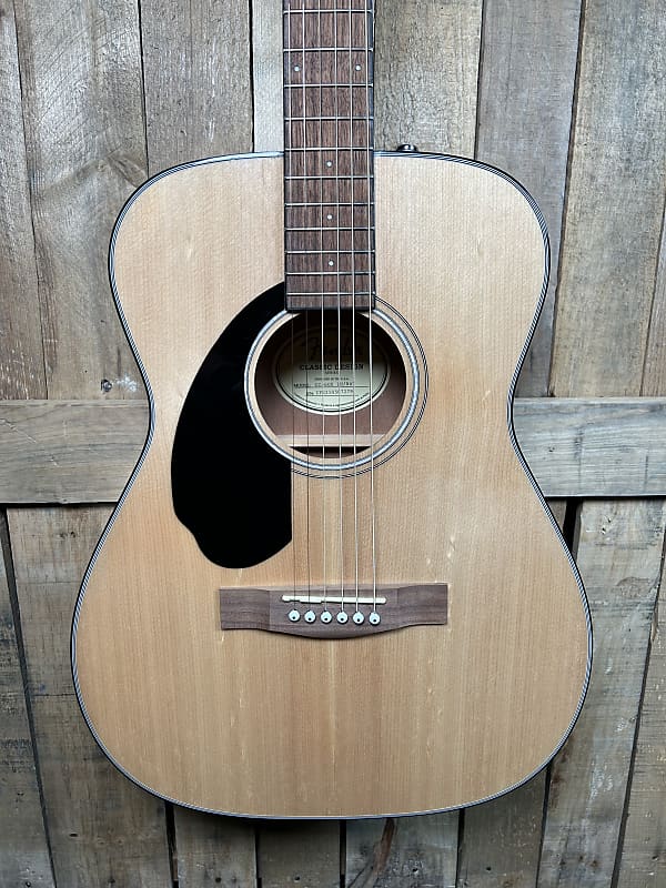 Fender CC-60S Lefty Acoustic Guitar-Natural image 1