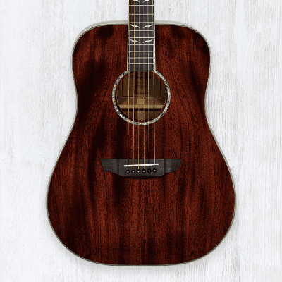 Orangewood Echo Mahogany Grand Auditorium Cutaway All Solid  Acoustic-Electric Guitar w/ LR Baggs