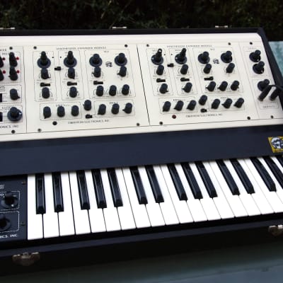 Original OBERHEIM 2 VOICE TVS-1 Twin SEM Synthesizer with Sequencer [video] image 1