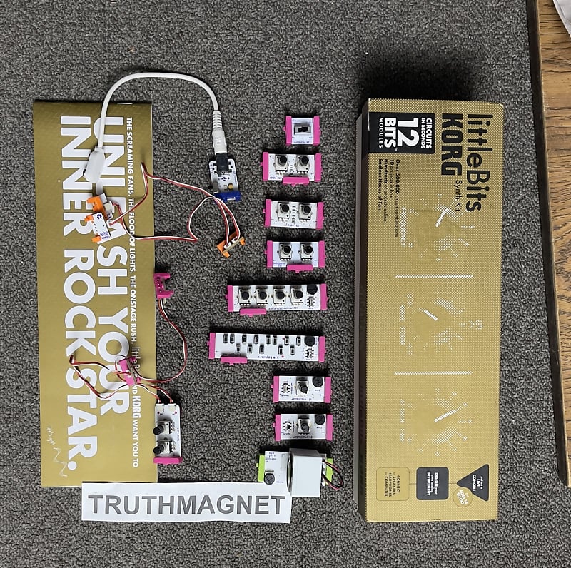 値下！希少 littleBits KORG synth kit おまけ付