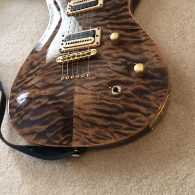 Carvin CT6 California Carved Top Amber image 2