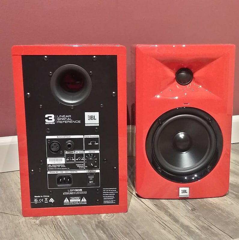 Jbl hotsell lsr305 red