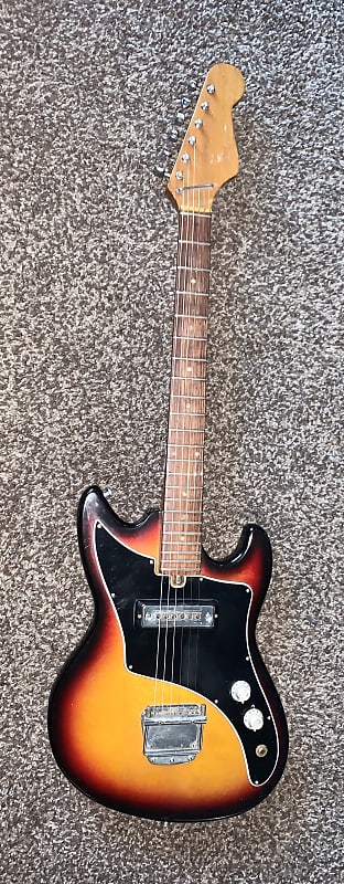 Vintage Teisco Del Ray Model E 112 Electric Guitar Made In Reverb