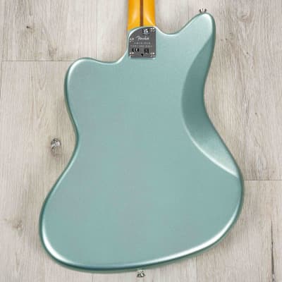 Fender American Professional II Jazzmaster Guitar, Maple, Mystic Surf Green image 4