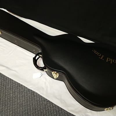 GOLD TONE PBB Paul Beard Bass 4-string resonator BASS guitar w/CASE Tobacco image 8