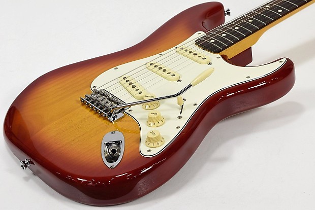 Fender Japan ST62-80TX Cherry Burst | Reverb