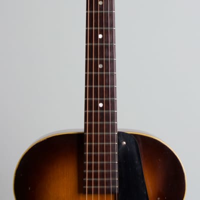 Epiphone Olympic Arch Top Acoustic Guitar (1941), ser. #17268, black tolex hard shell case. image 8