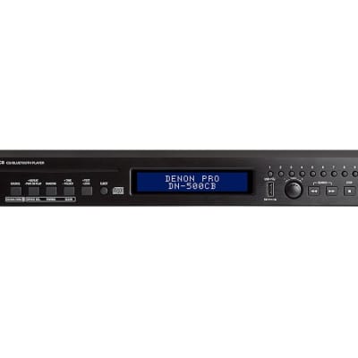 Denon Professional DN-500CB Rackmount CD/Media Player w/ Bluetooth, USB,& AUX image 1