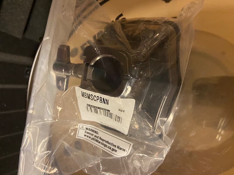 TAMA STARCLASSIC BASS DRUM MOUNT PLATE NEW BLACK NICKEL Reverb