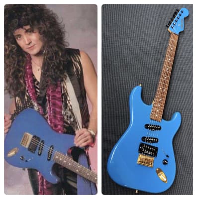 Jake E Lee - Blue Burst Fernandes ST-65JL MIJ 80'S | Reverb Norway