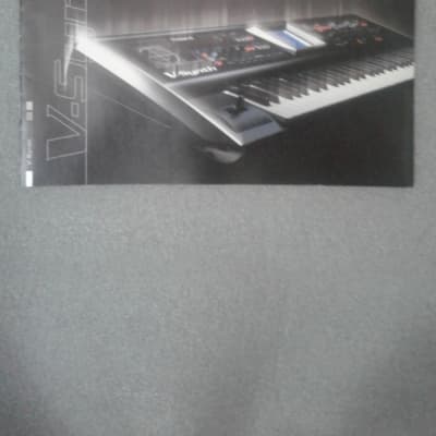 Roland V-synth original product release brochure