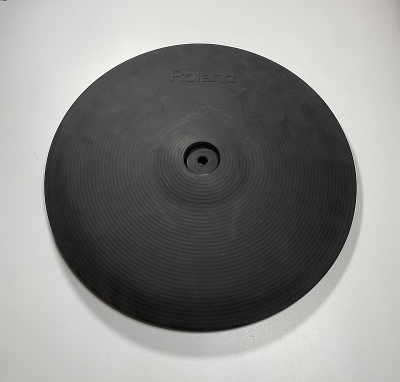 Roland CY14C 14” Crash Cymbal Pad Black Bottom VDrums Crash Cymbal Pad Electronic Drum Set CY14 CY-14 CY-14C image 1