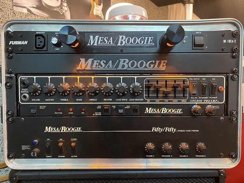 Mesa Boogie Studio Preamp + Power Amp 50/50 + Furman M-10Lx + | Reverb