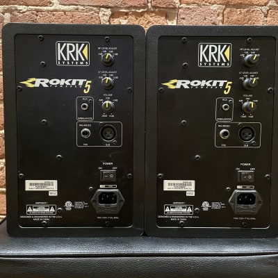 KRK RP-5 Rokit G3 2-Way 5" Active Studio Monitors (Pair) - Black image 6