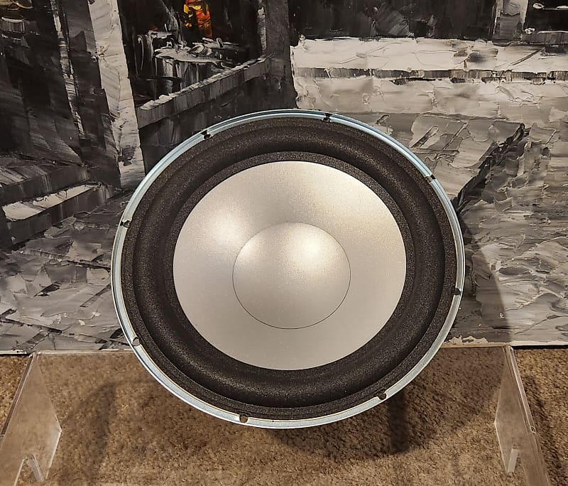 Polk Raw PSW 10 ORIGINAL SUBWOOFER 2000 - Silver  			