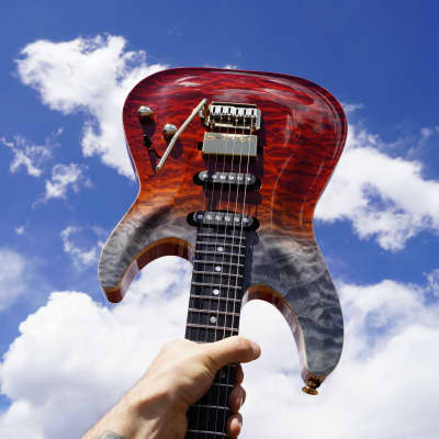 Schecter DIAMOND SERIES California Classic - Bengal Fade | Reverb