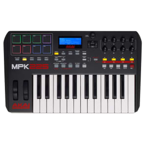 Akai MPK225 25-Key Compact Keyboard USB/iOS MIDI Controller with Performance Pads and Encoders image 2