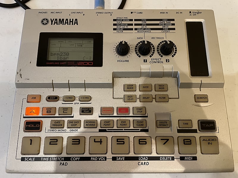 Yamaha SU 200 sampler