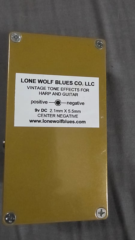 Lone Wolf Blues Company Harp shield 2024 - Excellent | Reverb