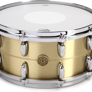 Gretsch Drums USA Bell Brass Snare Drum - 6.5 x 14-inch - Brushed image 8