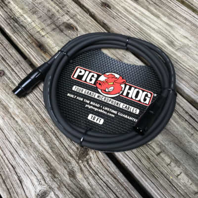 Pig Hog 8mm Tour Grade Microphone Cable, 10ft XLR (PHM10) image 2