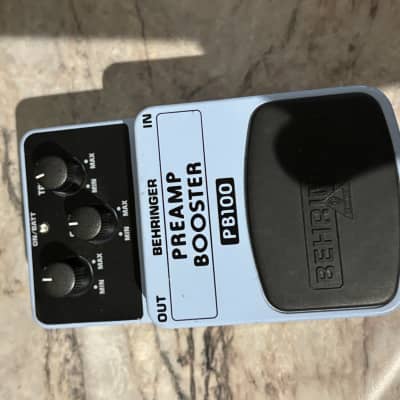 Reverb.com listing, price, conditions, and images for behringer-pb100-preamp-booster