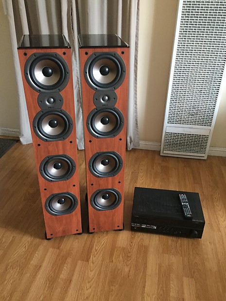 Polk Audio Tsi500 Yamaha rx v473 amp