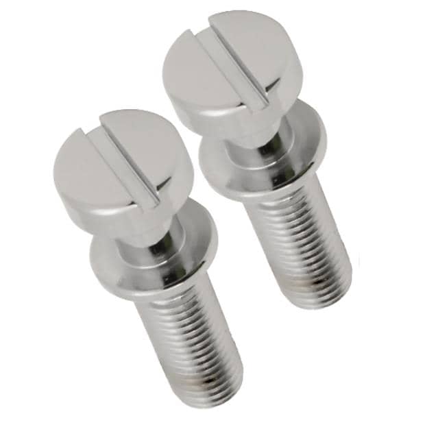 Steel Stop Tailpiece Studs w/ USA (SAE) Threads for Gibson - Chrome image 1