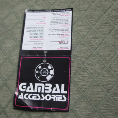 new old stock Gambal Manufacturing GPMR (UG13GPMRX) Percussive Keyboard Mallets (for xylophones and glockenspiels) Black Hard Rubber Ball Heads with Black Synthetic Shafts (with original packaging) from 1990s to early 2000s image 19