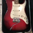 Vintage Fender Stratocaster Elite 1983 Strat Transparent Redburst