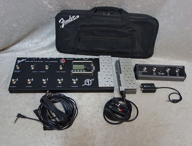 Fender Mustang Floor pedal, Mustang MS4 footswitch, EXP1 Reverb