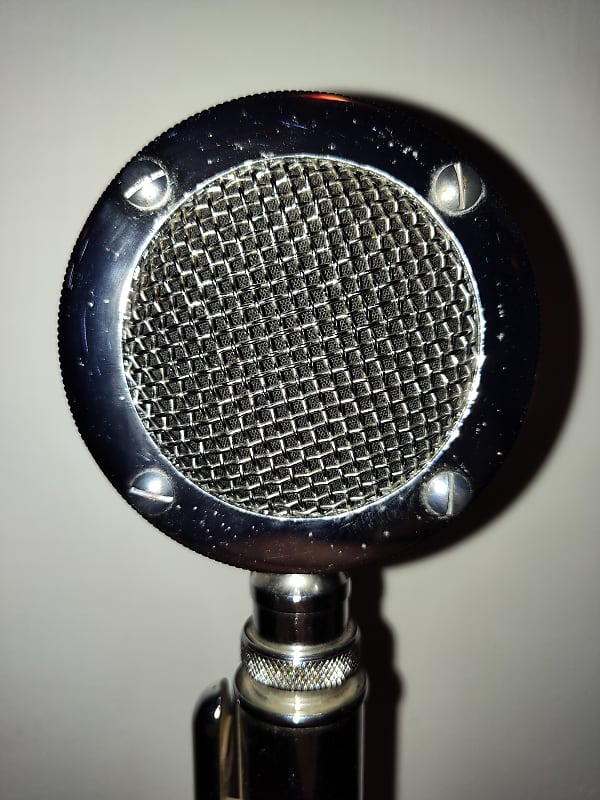 Astatic D-104 Crystal mic 1957 - Chrome | Reverb