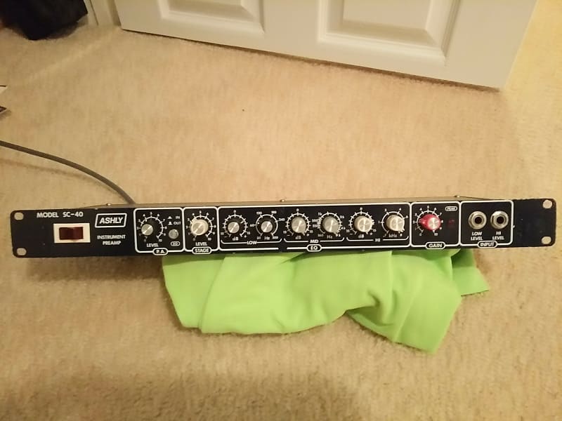 Ashly SC 40 1981 Vintage Preamp Reverb