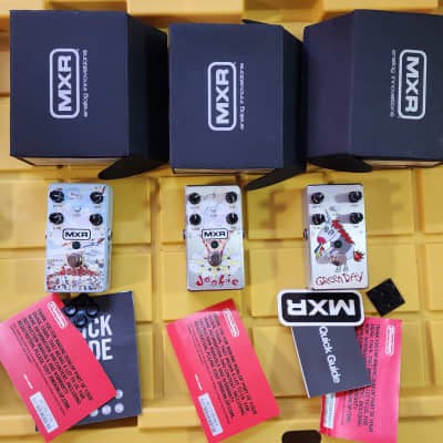 MXR DD25 Green Day Dookie Drive Overdrive LOT of 3 GUITAR Pedals Green Day Pedal image 6